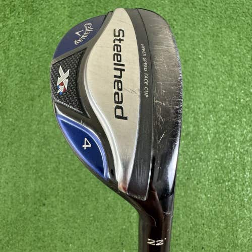 Callaway Steelhead XR 22° 4 Hybrid Regular Flex Ozik Program F15 Matrix RH