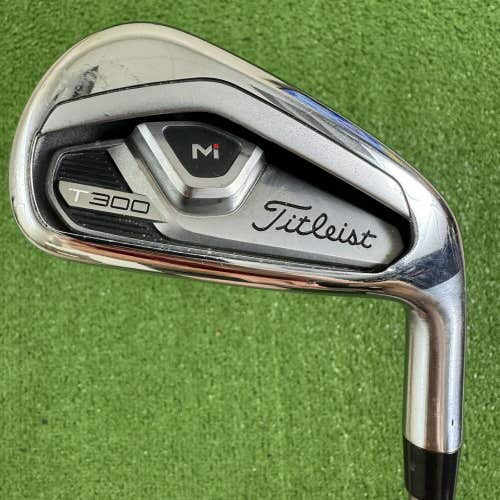 Titleist T300 2021 Single 5 Iron True Temper Sensicore Stiff Flex Steel RH 38”