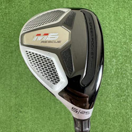 TaylorMade M6 25* Womens 5 Hybrid 5H Rescue 45 Ladies Flex Graphite RH 38.5