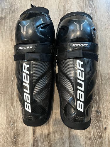 14” Bauer Pro Series Shin Guards Pro Stock