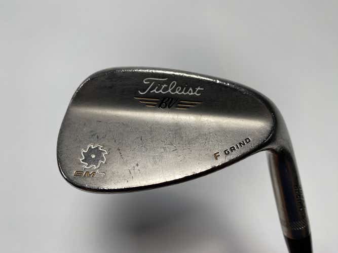 Titleist Vokey SM5 Gold Nickel 54* 14 Bounce F-Grind Wedge Steel Mens RH