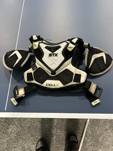 Used Small STX Cell V Shoulder Pads