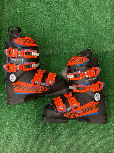 New Kid's Tecnica Mach 1 R 90 Racing Ski Boots Soft Flex (22.5 - 270mm)