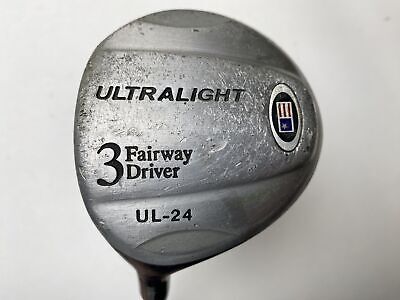 USKG Ultralight UL-24 3 Fairway Wood 15* KidPower 45-31 Youth Graphite Junior LH