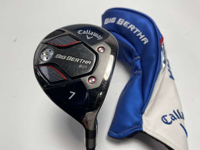 Callaway Big Bertha B21 7 Fairway Wood 21* RCH 45 45g Senior Graphite Mens RH HC