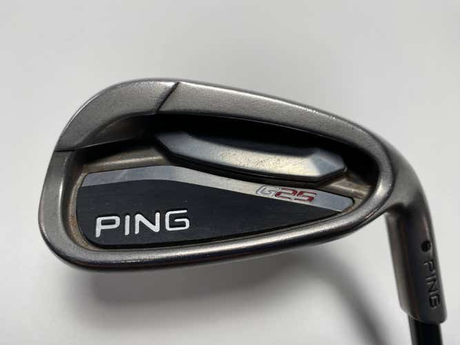 Ping G25 Pitching Wedge Black Dot TFC 80 Senior Graphite Mens RH Undersize Grip