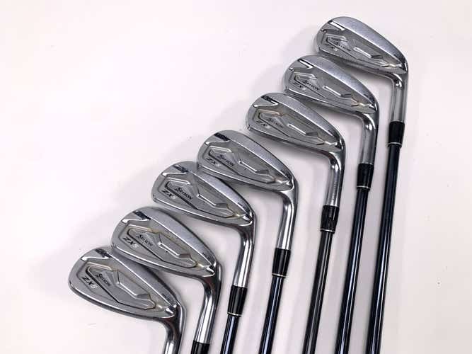 Srixon ZX5 MKII Iron Set 5-PW+AW UST Mamiya Recoil Dart F3 Regular Graphite RH