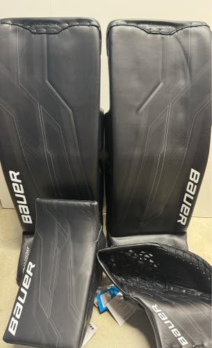 34" Bauer Regular Supreme Shadow Goalie Full Set M black