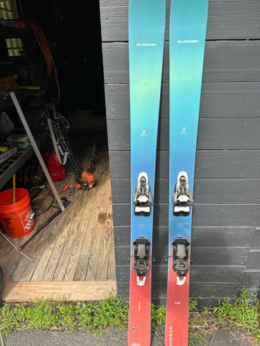 Used 2023 Unisex Blizzard  180 cm Powder Sheeva 10 - Women's Skis With Bindings Max Din 10