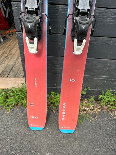 Used Unisex Powder With Bindings Max Din 10 Sheeva 10 - Women's Skis