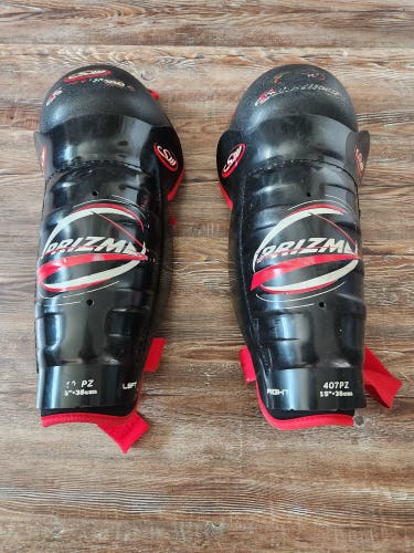 Used Junior Sher-Wood 15" Shin Pads