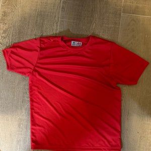 Red A4 Brand Dry Fit Style YM Shirt