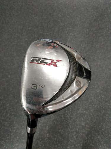 Used Rcx 3 Wood Graphite Regular Golf Fairway Woods