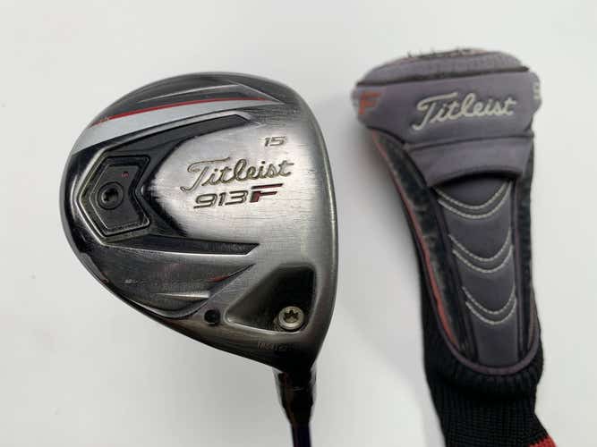 Titleist 913 F 3 Fairway Wood 15* Mitsubishi Rayon Diamana S+72x5ct Regular RH