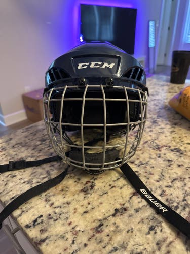 Navy Blue CCM Helmet