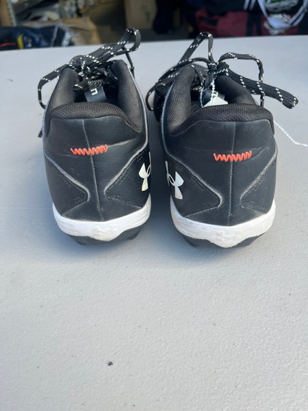 Black Used Size 12 (Women's 13) Adult Men's Under Armour Leadoff low rm Low Top Footwear Molded Clea