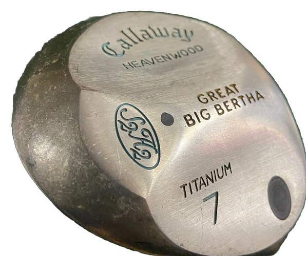 Callaway Great Big Bertha War Bird Ruger Ti 7 Wood Gems Ladies Graphite 40.5" RH