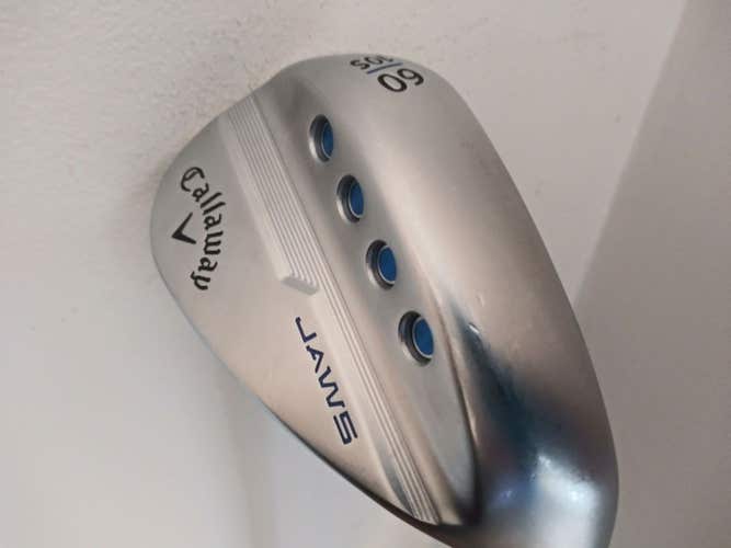 Callaway Jaws MD5 Lob Wedge 60* 10* (Chrome, S-Grind, Graphite, LEFT)