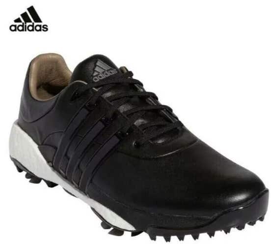 Adidas Tour 360 22 Leather Golf Shoes GZ3158 Black Size 11.5 Medium NEW #86110