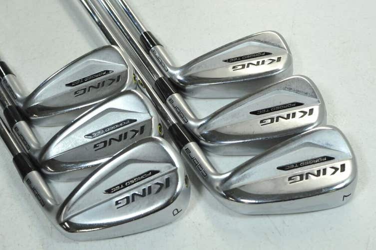 Cobra King Forged Tec 2020 5-PW Iron Set RH Regular Flex Elevate Steel # 180254