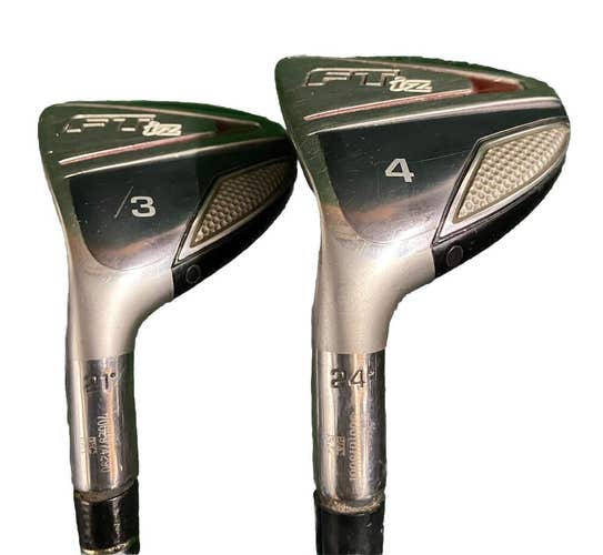 Callaway FT-IZ Hybrid Set 3H,4H Nice Grips Left-Handed 60g Regular Graphite LH