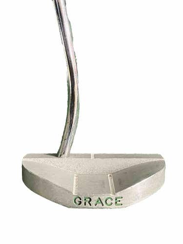 Bobby Grace HEAVYWEIGHT AN-7 HSM Mallet Putter RH 35" Steel Nice Condition Rare