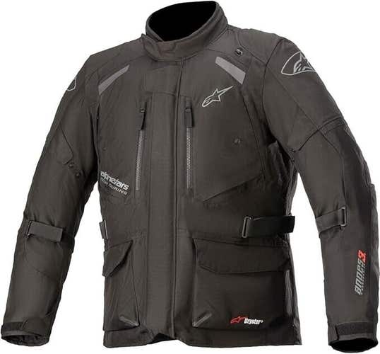 NEW Alpinestars Men MOTORCYCLE JACKET Military Coat Black 4XL New with Tags
