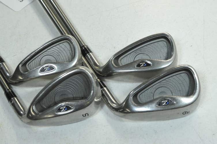 TaylorMade r7 XD Ladies 8-PW,SW Iron Set Right 55g Ladies Flex Graphite # 177518