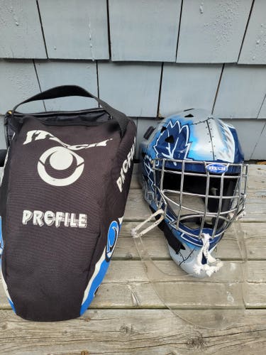 Used Junior Itech Profile 1400 Goalie Mask