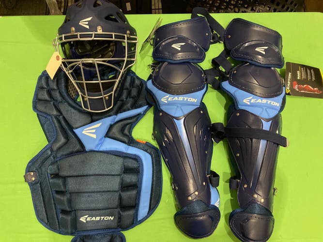 New Intermediate Easton Mako Catcher's Set