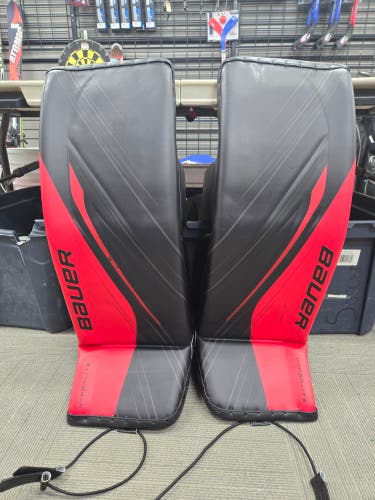 Used 34" Bauer Hyperlite Goalie Leg Pads