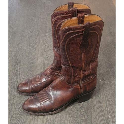 Women's Lucchese Boots 9.5A / Cowboy Boots / Retail $800.00!