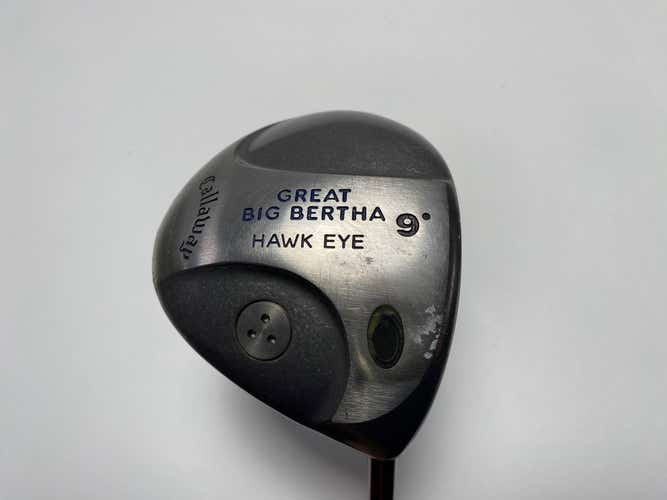 Callaway Hawkeye Driver 9* AJ Tech Regular Graphite Mens RH