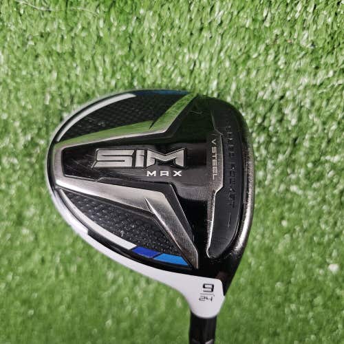 TaylorMade Sim Max 9 Fairway Wood 24° Aldila NV 45g Ladies/Seniors Flex RH 40"