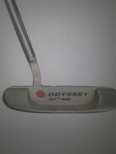 Gray Used Men's Odyssey Blade Dual Force 992 Right Handed Putter Uniflex 35"