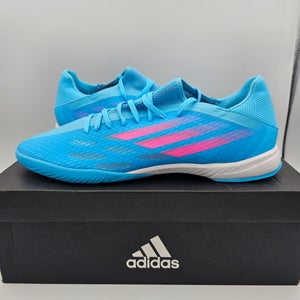 Adidas X Speedflow.3 IN 'Sky Rush Team Shock Pink' Soccer Shoes Size 12.5