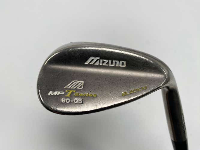 Mizuno MP T Series Black Nickel 2008 Lob Wedge LW 60* 5 DG SL S300 Stiff RH