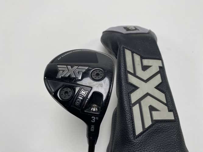 PXG 0341 X GEN4 3 Fairway Wood 15* HZRDUS RDX Smoke 6.0 Black 70g Stiff RH HC