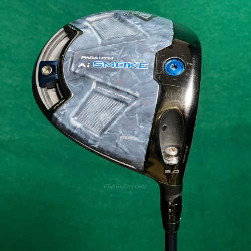 Callaway Paradym Ai Smoke Max 9° Driver Fujikura Ventus 6-S Graphite Stiff W/Hc