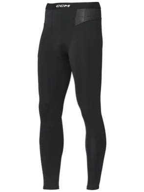 Black New Men's CCM Compression Pant