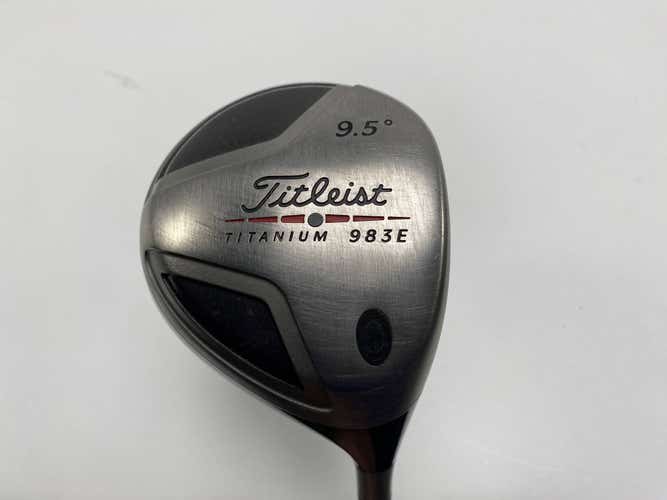 Titleist 983 E Driver 9.5* Fujikura Speeder Stiff Graphite Mens RH