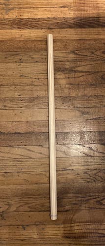 Custom Hardwood 30” Lacrosse Shaft With Custom Sliding End Cap