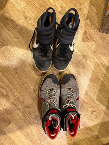 Used Men's High Top Cleats