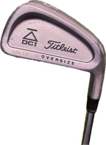 Titleist DCI Oversize + 5 Iron Tri Spec Regular Flex Steel Shaft RH 38”L