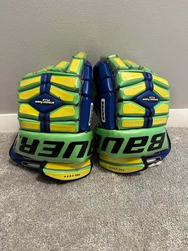 Clear Bauer Supreme 3000 Gloves 14"