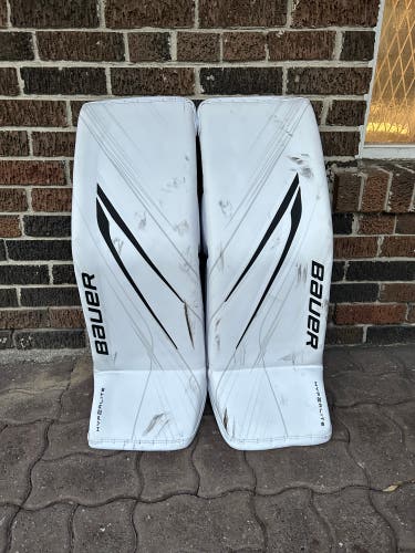 Bauer Pro Custom Shadow Pads - Barely Used