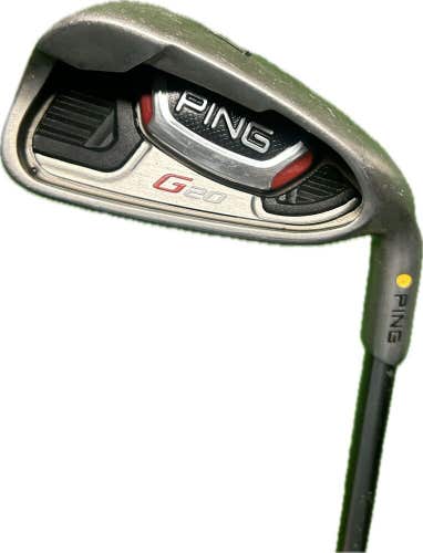 Ping G 20 Yellow Dot 7 Iron TFC 169 I Regular Flex Graphite Shaft RH 37”L