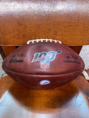 Detroit Lions 100 Year Edition NFL Ball