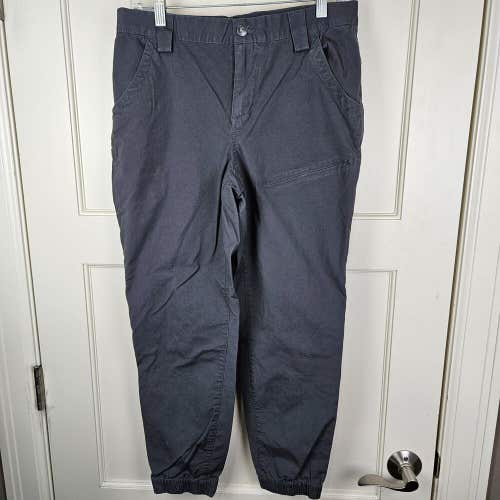 DULUTH Trading Rootstock Jogger Pant Size: 8 Gray Elastic Waist Pocket Gardening