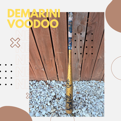 Used 2023 DeMarini Voodoo BBCOR Certified Bat (-3) Alloy 30 oz 33"